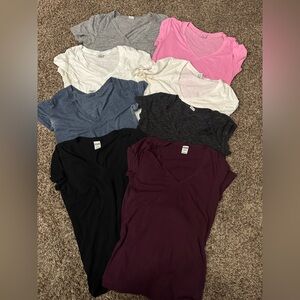 Eight PINK Victoria’s Secret Shirts